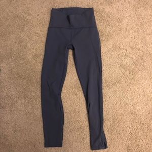Train Times 7/8 Pant - gray